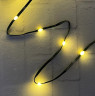 Гирлянда String Light Капли на плоском зеленом проводе теплый белый свет 200 ламп, 8 функций, 2000 см
