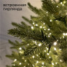 Ель TreeDeLuxe "Лесная сказка" 100% литая 185 см 2600 ламп зеленая, 8 режимов